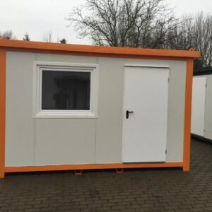 Nuevo Contenedor Oficina 4×2,4 m – Caseta de Seguridad / Control de Acceso 9,6 m²