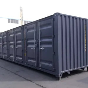 Contenedor de almacenamiento de 40 pies y 8 puertas