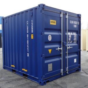 Contenedor 10 Pies azul