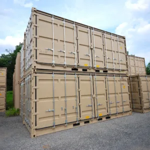 NUEVO CONTENEDOR ISO DE CARGA SECA DE 20 PIES – APERTURA LATERAL COMPLETA Y PUERTAS DOBLES, UN EXTREMO