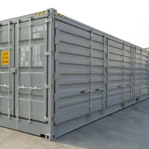 Contenedor maritímo  40 pies HC puertas laterales